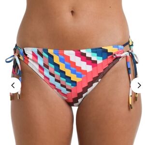 La Blanca Slice Of Paradise Side Tie Hipster Swimsuit Bikini Bottom